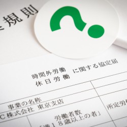 自社の時間外労働の実態で36協定の締結をしていますか。